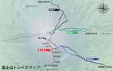 富士山トレイルマップ