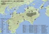 邪馬台国を囲む21ヶ国の推定位置図