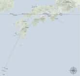 沖縄と出雲のレイライン -伊江島の城山と伊平屋島のヤヘー岩が、出雲の八雲山に直結-