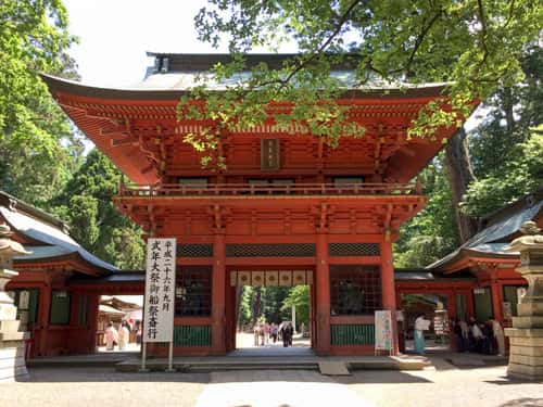 日本一美しいとも言われる鹿島神宮の楼門
