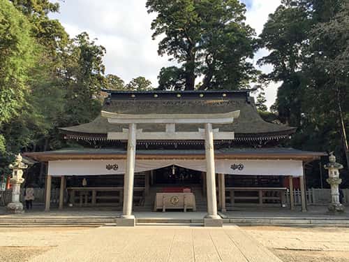 鹿島神宮　拝殿
