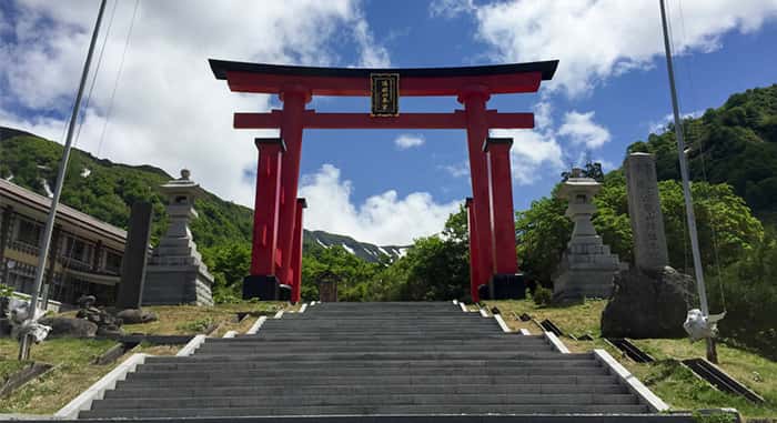 Yudono Jinja Hongu Torii (main shrine gate)