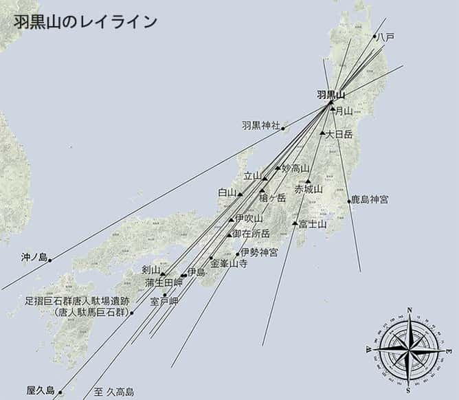 The Ley Lines that Run through Hagurosan