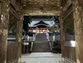 筑波山神社の本殿へ至る参道