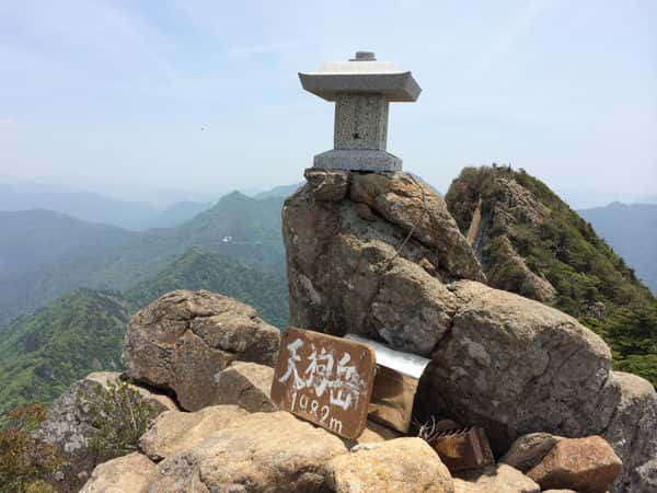 Tengudake, the summit of Ishizuchi Mountain