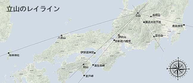 Ley lines of Tateyama