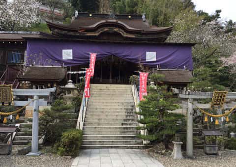 国宝竹生島神社の本殿