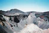 日本最高峰富士山火口