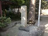 片樋宮の石碑　加良比乃神社