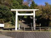 篠畑神社の真新しい鳥居