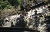 與喜天満神社の美しい境内