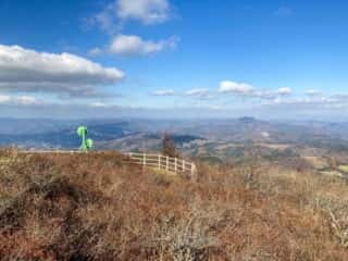 室根山 山頂方からの景色