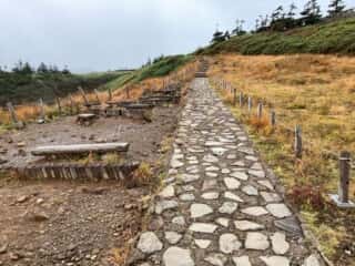 八幡平登山道