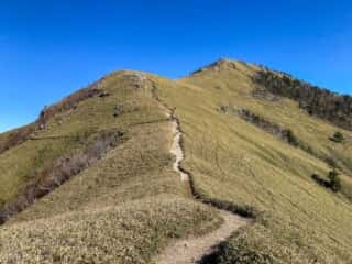 剣山・次郎笈 登山道