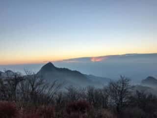 富士山神社（榛名山）からのビュー