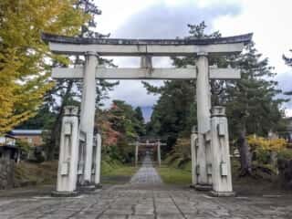 岩木山神社　一之鳥居