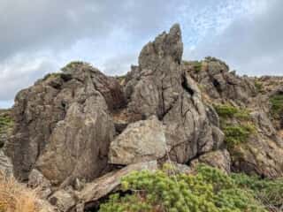 中岳登山道