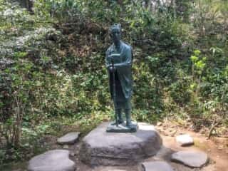 中尊寺　芭蕉翁像