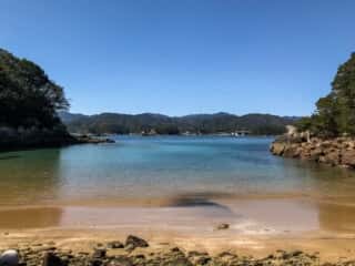 ビシャゴ磯海辺