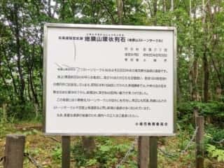 地鎮山環状列石の説明