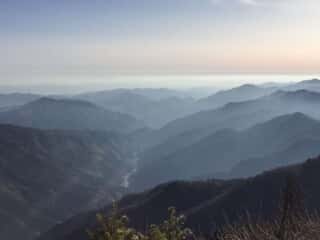 剣山頂上よりの展望