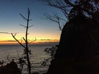 竹ヶ島 元旦の景色 2017