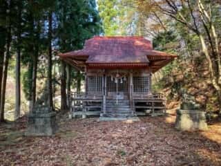 石上神社 (岩手県)　拝殿