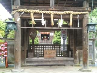 江の島　江島神社　奥津宮の拝殿