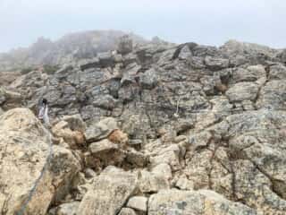 早池峰山 登山道