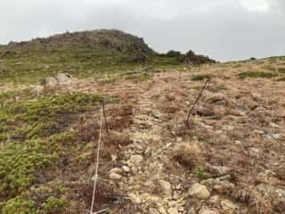 早池峰山 登山道