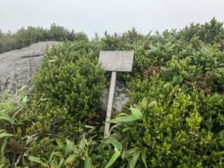 恐山 (大尽山) 登山道