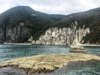 仏ヶ浦の奇石