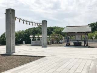 樽前山神社の境内