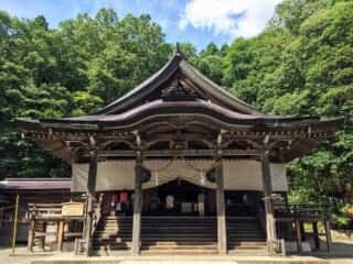 戸隠神社中社　拝殿