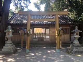 竹神社 拝殿