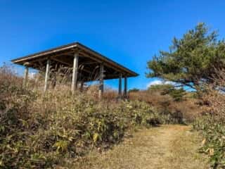 室根山 登山道