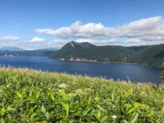 摩周岳登山道からの景色