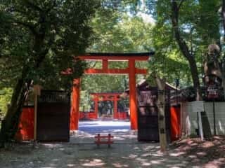 河合神社　鳥居