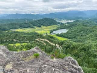 一年峰　頂上からの景色