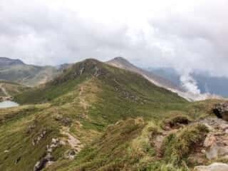九重山 中岳山頂からの景色