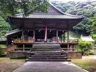 海神神社　拝殿