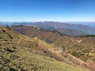 剣山頂上よりの展望