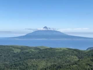 礼文岳登山道からの展望