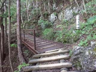 山上ヶ岳（大峯山）登山道
