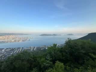 四国八十八ヶ所霊場 第84番札所 屋島寺の朝