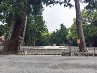 豊受大神宮（外宮）古殿地と覆屋