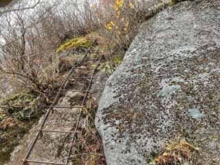 石上登山道