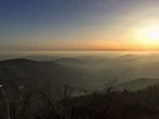 剣山頂上よりの展望