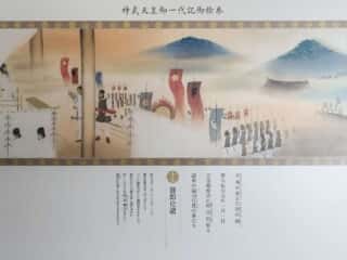 神武天皇御一代記御絵巻十七　橿原神宮