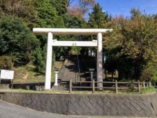 篠畑神社　鳥居　 (宇多佐佐波多宮比定地)